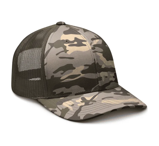 Camo trucker hat