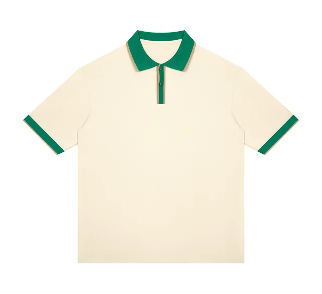 Color block polo