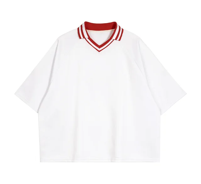 Contrast collar tee