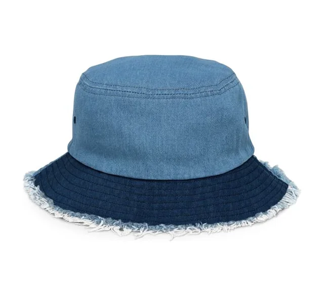 Denim bucket hat