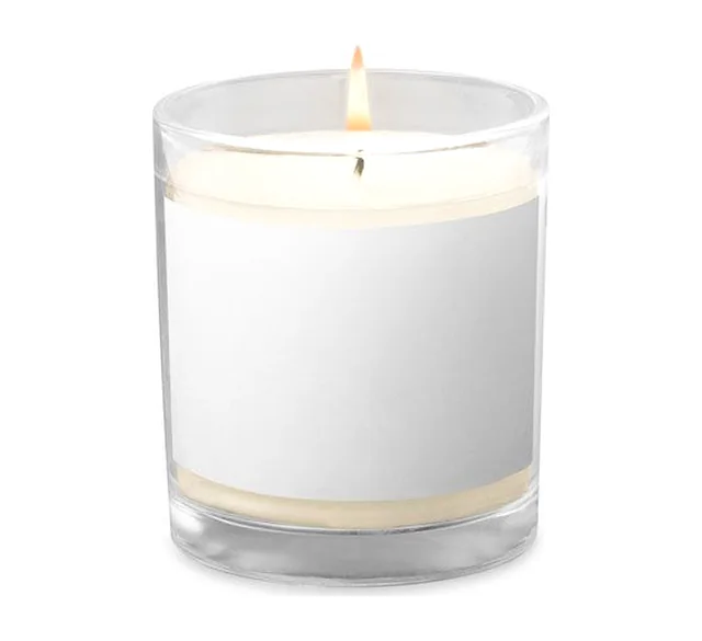 Glass jar candle