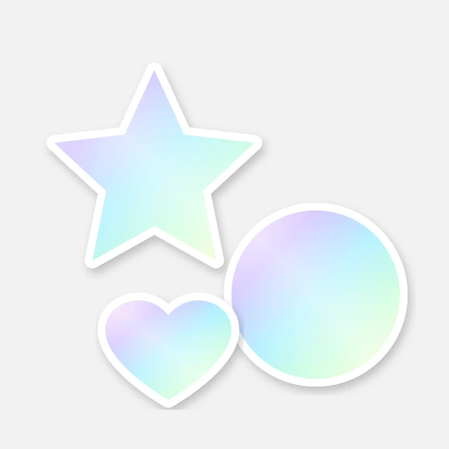 Holographic stickers