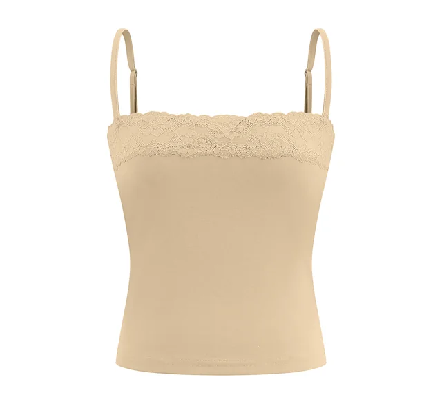 Lace trim cami
