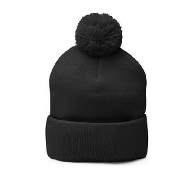 Pom-pom beanie