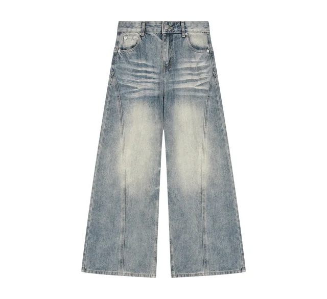 Wide leg jeans