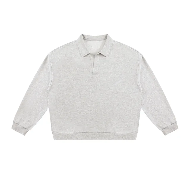 Collared sweatshirt