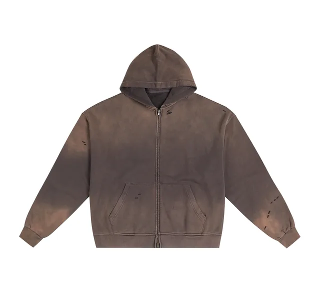 Sunfade zip hoodie