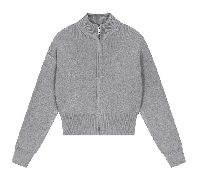 Zip cardigan